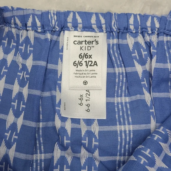 NEW Carter's girls' romper size 6 - Picture 3 of 4